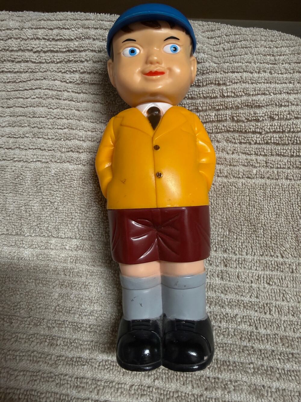 Vintage Squirt Wee-Boy 7.25” Plastic Figure, Untested, Water Toy Novelty